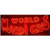 Image 1 : World Mardi Gras Neon Sign #1611103