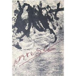 Tapies   Untitled Lithograph #1618631