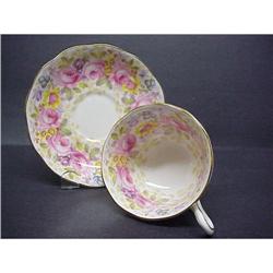 Royal Albert China Cup & Saucer "SERENA" #1618641