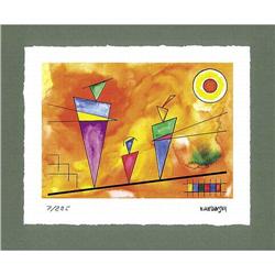 Kandinsky Wasily  Family  - color lithograph #1618748