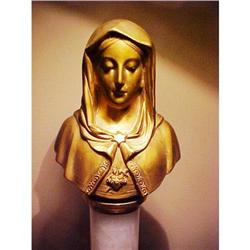 Gilt bronze Bust of Mary #1618975