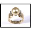 Image 1 : Sophisticated 14K Yellow Gold Pearl and Diamond#1619002