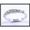 Image 1 : Shimmering 14K White Gold Diamond Ring #1619014