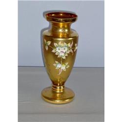 Moser Design Gold Gilted Vase #1619042