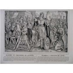 Becquet Lithograph  Joseph's Glory and Triumph #1619046