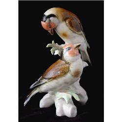 Two Birds on Branch Figurine signed ENS #1619078