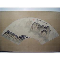 fine Chinese Fan Painting #1619304