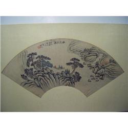 fine Chinese Fan Painting #1619305