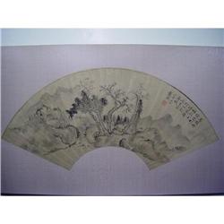 fine Chinese Fan Painting #1619306