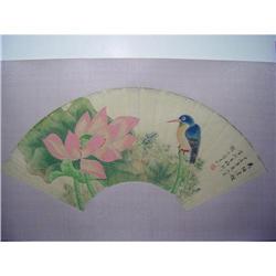 fine Chinese Fan Painting #1619308