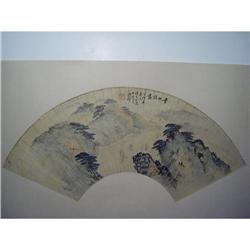 fine Chinese Fan Painting #1619312