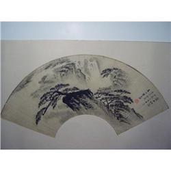 fine Chinese Fan Painting #1619313