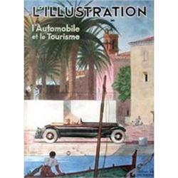 Original Ham  Lithograph, L'Automobile et le #1619456