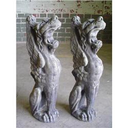 OLD WORLD GRIFFIN ARCHITECTURAL STATUES #1619495