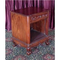 FRENCH VICTORIAN ACCENT NIGHTSTAND END TABLE #1619499