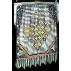 Enameled Mesh Purse #1619505