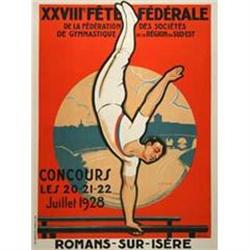 Vintage Poster by GALLAND 1928 #3167 #1637977