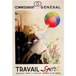 Vintage Poster by MERCIER 1940 #5270 #1638173