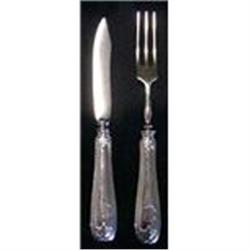 Tiffany Colonial Pattern Sterling Fruit Set #1641265
