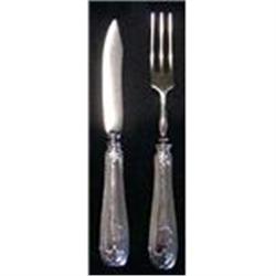 Tiffany Colonial Pattern Sterling Fruit Set #1641265