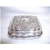 Image 1 : Silver Plate Jewelry Box C.1920 Pristine #1641383
