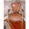 Image 1 : Leather Chair Louis XV 19th Century #1641410