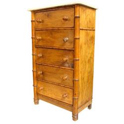 Miniature Bamboo Chiffonier #1641444