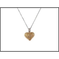 18K DIAMOND HEART PENDANT(was $895) #1641460