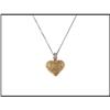 Image 1 : 18K DIAMOND HEART PENDANT(was $895) #1641460