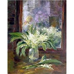 "Lilies of Valley in Workshop" Russian school  #1641495