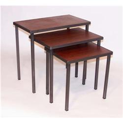 Set Danish Styled Nesting Tables  #1641604