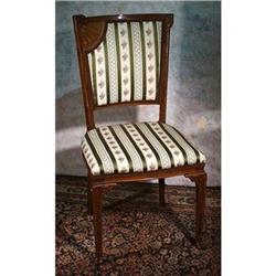 AESTHETIC MOVEMENT INLAY CHAIR c.1900 F018 #1641628