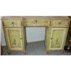 Image 1 : Paint Decorated Vanity Dressing Table Desk #1641686