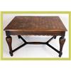 Image 1 : French Art Deco Dining Table Parquetry Oak #1641803