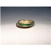 Image 1 : 14K Gold Enamel Stacking Wedding Bands Rings #1641972