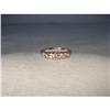 Image 1 : 14K WG Gold Chocolate Diamond 3-Stone Ring Band#1641994