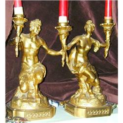Pr. Regency Gilt Bronze Candelabra 1810-20 #1642066