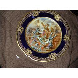 Sevres Battle Scence Plate 1754? Hard Paste #1642089