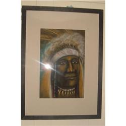 STAN MATRUNICK ORIGINAL PASTEL PAINTING of a #1642096