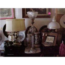 Lamp, Etched Glass, Piano #1642174