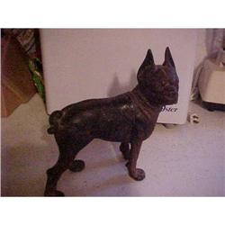 Door Stop Bulldog, Standing, Cast Iron #1642176