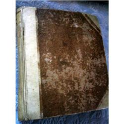 Rare Africa History Book from 1749 very  #1642193