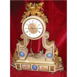 Maiden on a swing Novelty clock #1653433