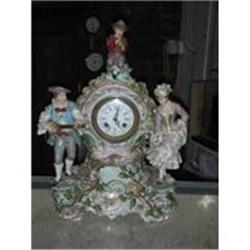 Highly decoratvie porcelain clock #1653454