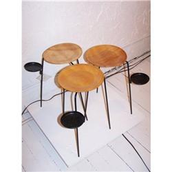 Set 3 Tony Paul Tables-eames era, midcentury #1653642