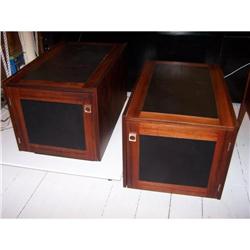 Pair Midcentury Modern Rosewood Nightstands #1653653