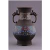 Image 1 : An Early 19th C Japanese Cloisonné Enamel Vase #1653714