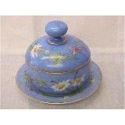 Opaline glass covered candy dish #1653851