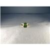 Image 1 : 14K WG Citrine Green Tourmaline Diamond Ring #1653910