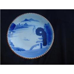 Japanese Ko-Arita plate with blue/white #1653972